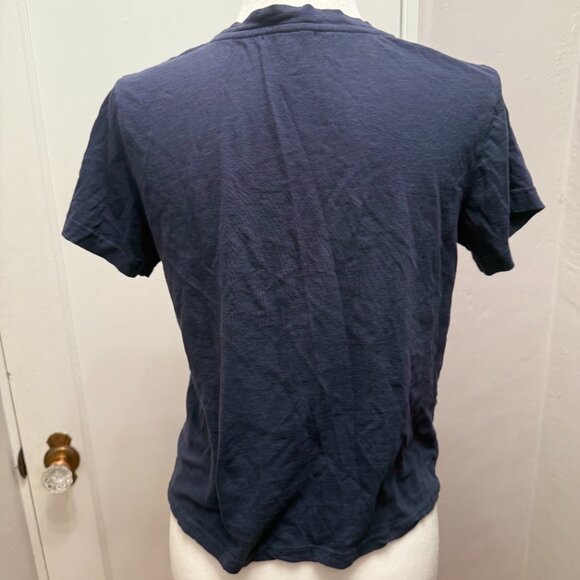 Sundry Good Vibes Blue Graphic Tee T-Shirt XS - Picture 2 of 5